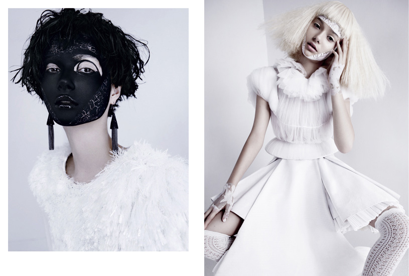 Black & White